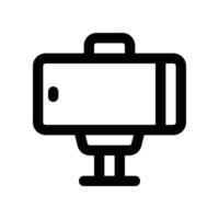 vlog icon. vector line icon for your website, mobile, presentation, and logo design.