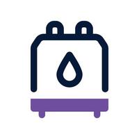 gas icon. vector dual tone icon for your website, mobile, presentation, and logo design.