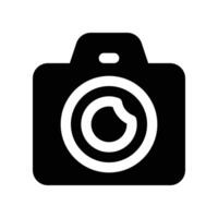 camera icon. vector glyph icon for your website, mobile, presentation, and logo design.