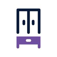 closet icon. vector dual tone icon for your website, mobile, presentation, and logo design.