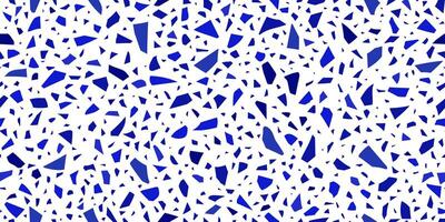 Terrazzo ceramic tile pattern, mosaic background vector