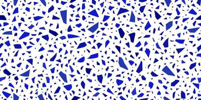 Terrazzo ceramic tile pattern, mosaic background vector