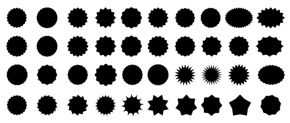 Starburst sale price seals, stickers and labels