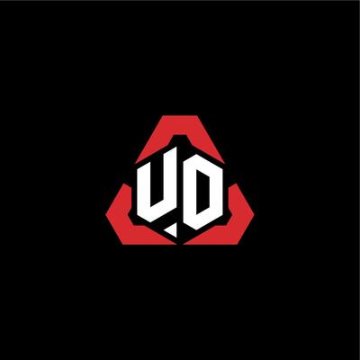 UO initial logo esport team concept ideas