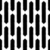 Aesthetic Contemporary printable seamless pattern with abstract line, dot, shape brush stroke in black and white colors. Boho background in minimalist style vector Illustration for wallpaper fabric
