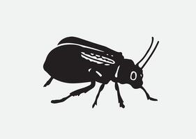 ai generado mosca aislado en blanco vector