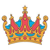 Royal Rulers Golden Crown vector