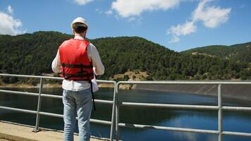 Landscape engineer for green spaces photo