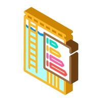 water management efficient isometric icon vector illustration