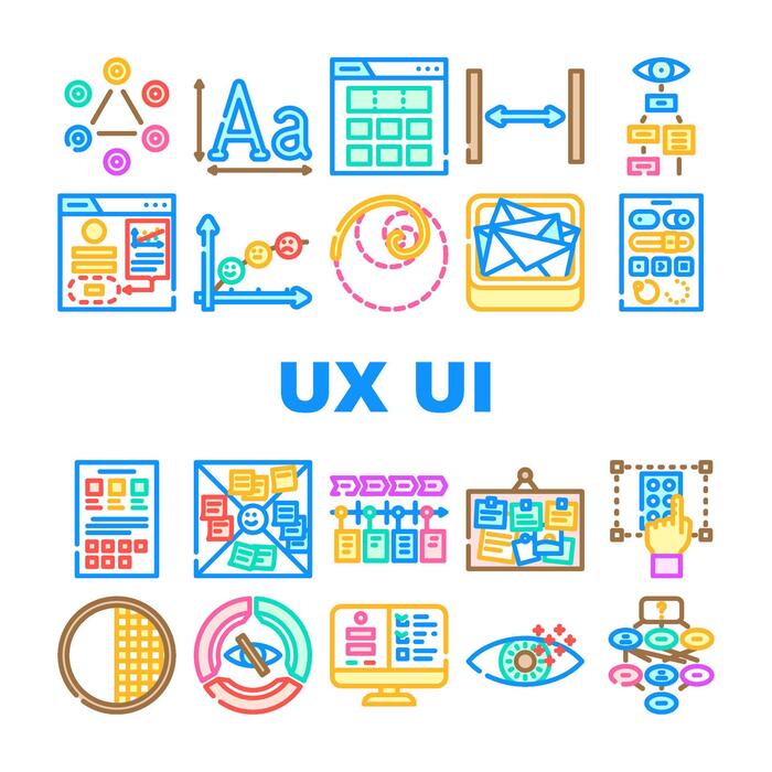 Ui Ux Designing Vector Art, Icons, and Graphics for Free Download