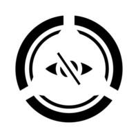 color accessibility ux ui design glyph icon vector illustration