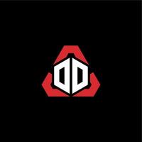 OD initial logo esport team concept ideas vector