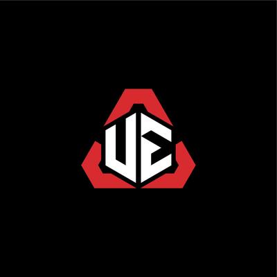 VE initial logo esport team concept ideas