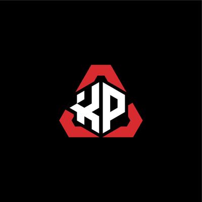 KP initial logo esport team concept ideas