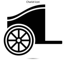 Chariot icon, Vector illustrator