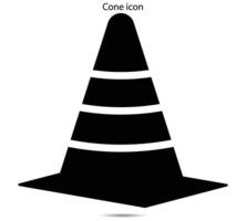 Cone icon, Vector illustrator