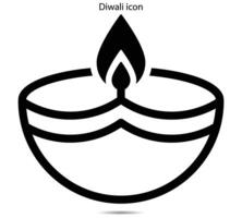 Diwali icon, Vector illustrator