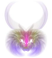 Illusion light colorful abstract aries head purple pink png