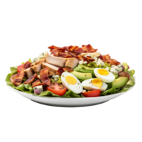 AI generated Cobb Salad against transparent background - Ai generated png