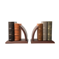AI generated Bookends against transparent background - Ai generated png
