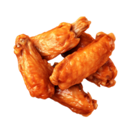 AI generated Buffalo Wings against transparent background - Ai generated png