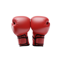 AI generated Boxing gloves against transparent background - Ai generated png