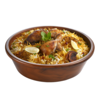 AI generated Biryani against transparent background - Ai Generated png