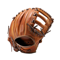 ai generiert Baseball Handschuh gegen transparent Hintergrund - - ai generiert png