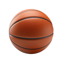 ai generiert Basketball gegen transparent Hintergrund - - ai generiert png