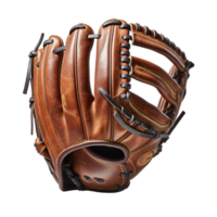 ai generiert Baseball Handschuh gegen transparent Hintergrund - - ai generiert png