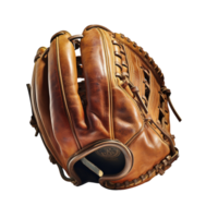 ai generiert Baseball Handschuh gegen transparent Hintergrund - - ai generiert png