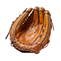 ai generiert Baseball Handschuh gegen transparent Hintergrund - - ai generiert png