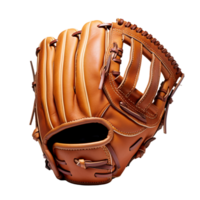 ai generiert Baseball Handschuh gegen transparent Hintergrund - - ai generiert png