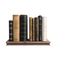 AI generated Bookends against transparent background - Ai generated png