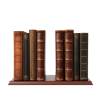 AI generated Bookends against transparent background - Ai generated png