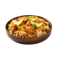 AI generated Biryani against transparent background - Ai Generated png