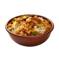 AI generated Biryani against transparent background - Ai Generated png