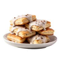 AI generated Biscuits and Gravy against transparent background - Ai generated png