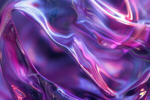AI generated Abstract Fluid Art Texture photo