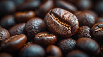 AI generated Close up Behind the Coffee background photo