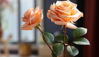 ai generado un vibrante ramo de flores de Fresco flores simboliza amor y romance generado por ai foto