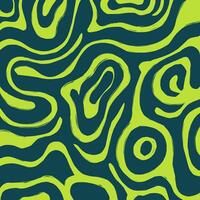 Abstract pattern with hand drawn waves. Vector illustration