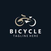 Bicycle logo template design inspiration. Bicycle store Quality symbol icon vector