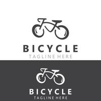 Bicycle logo template design inspiration. Bicycle store Quality symbol icon vector