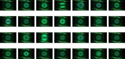 eye circuit digital technology vector