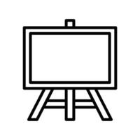 blackboard icon vector design template simple and clean