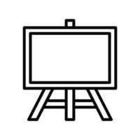 blackboard icon vector design template simple and clean