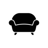 sofa icon vector design template in white background