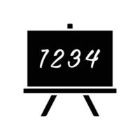 blackboard icon vector design template simple and clean