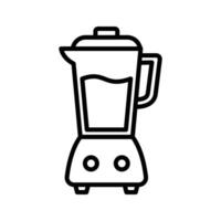 kitchen blender icon vector design template simple and clean